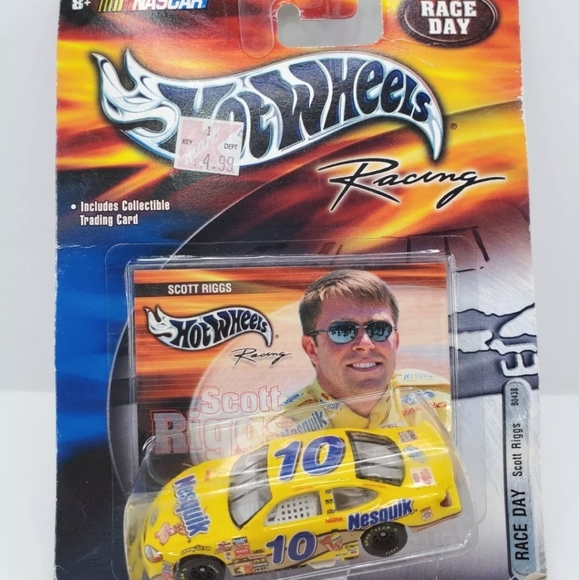 NASCAR Race Day Scott Riggs # 10 Nesquik 1: 64 sca